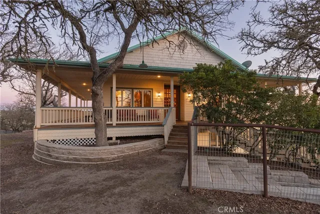a view of outdoor space and deck