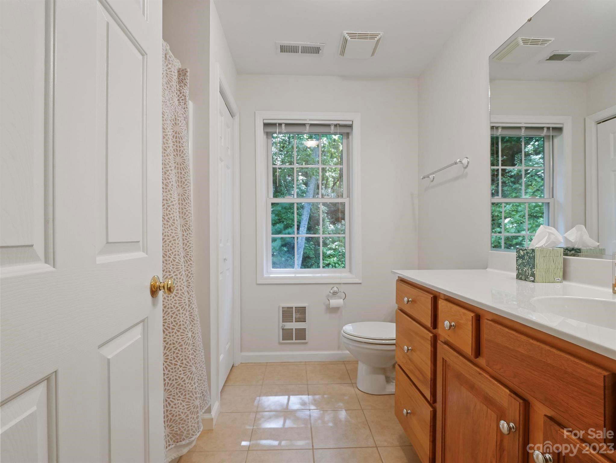 25 Falcon Crest Drive Fairview, NC 28730 - Photo 19 of 41 a bath room with a toilet a sink and a bath tub