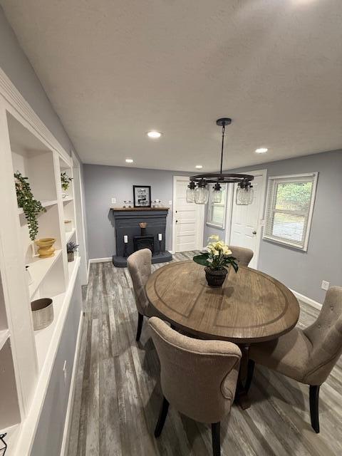 2469 Oak Level Road Bassett, VA 24055 - Photo 12 of 48 a view of a dining room with furniture window and wooden floor