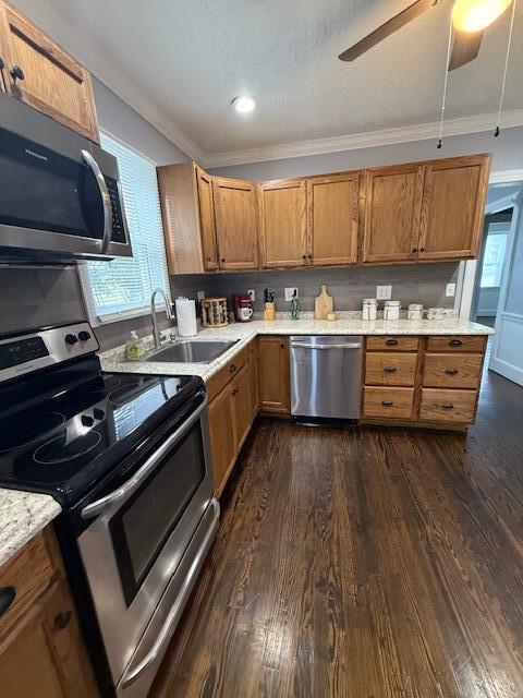 2469 Oak Level Road Bassett, VA 24055 - Photo 20 of 48 a kitchen with wooden floors and appliances