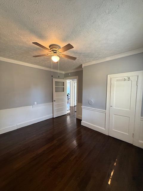 2469 Oak Level Road Bassett, VA 24055 - Photo 35 of 48 a view of an empty room with wooden floor and a ceiling fan