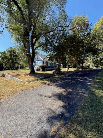 a view of outdoor space with green space