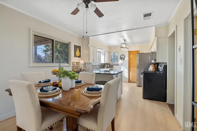 a house view with garden space