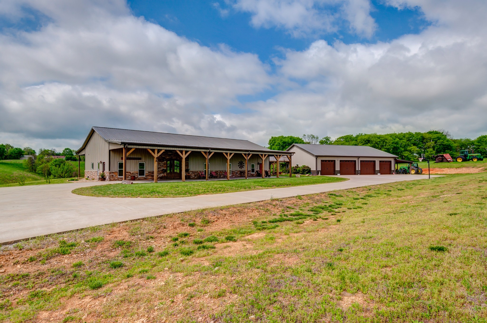 2348 Tom Fitzgerald Road Columbia, TN 38401 - Photo 11 of 47 a front view of house with yard