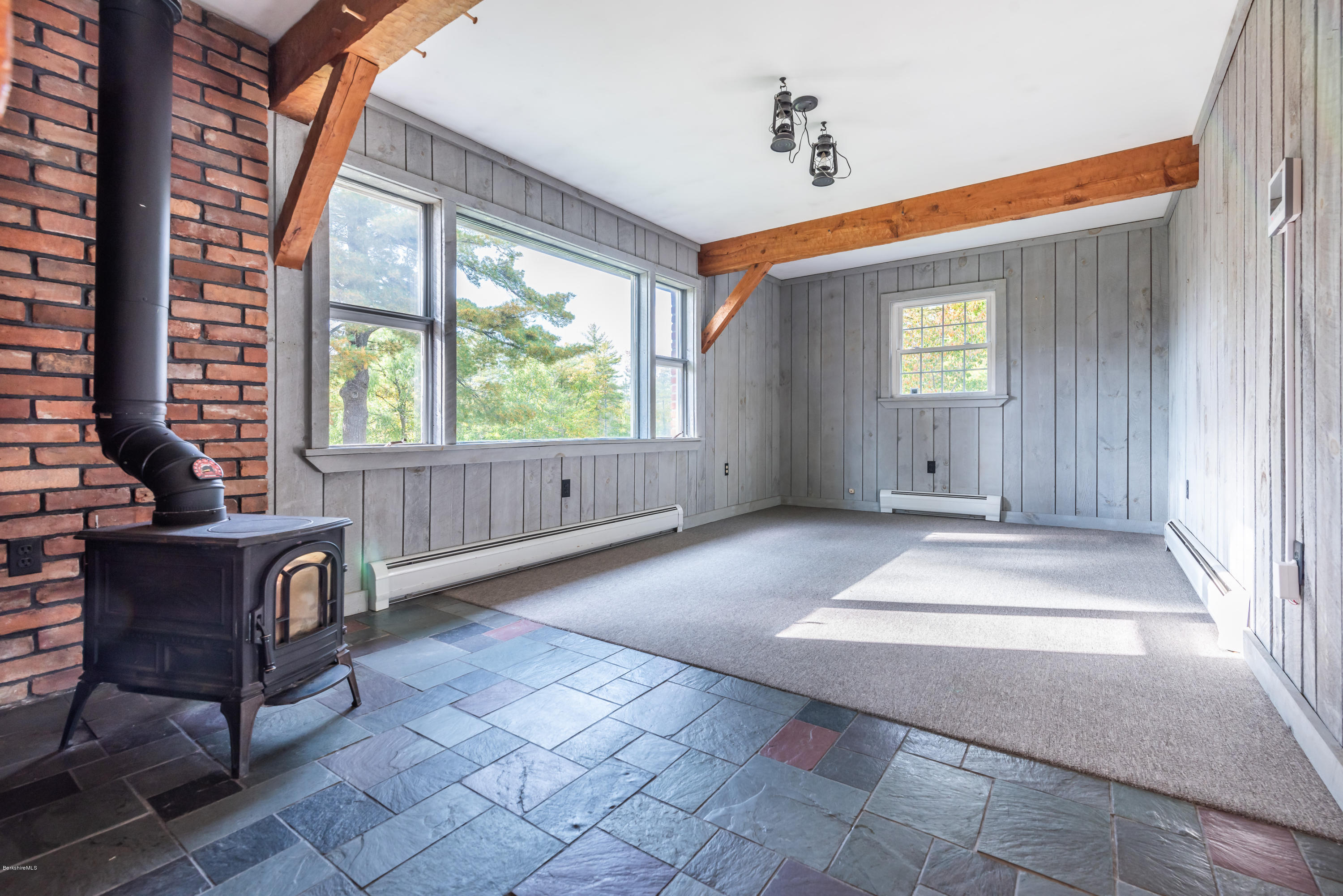 552 E Road Richmond, MA 01254 - Photo 17 of 42 a view of livingroom with furniture and windows