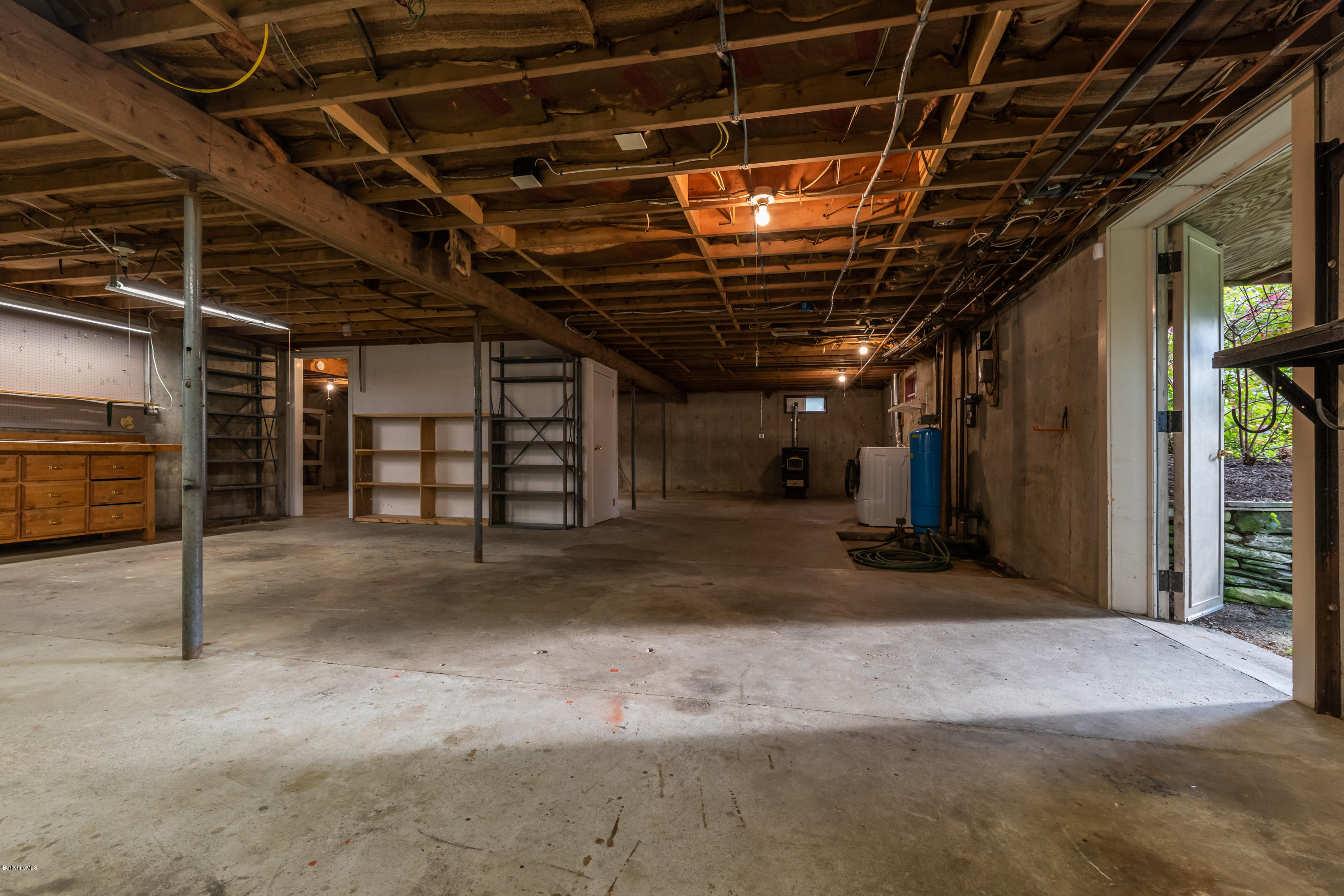 552 E Road Richmond, MA 01254 - Photo 42 of 42 a view of empty room with wooden ceiling