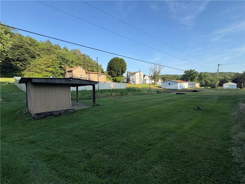 903 Clearfield Road Fenelton, PA 16034 - Photo 18 of 25 a view of a wooden fence and a yard