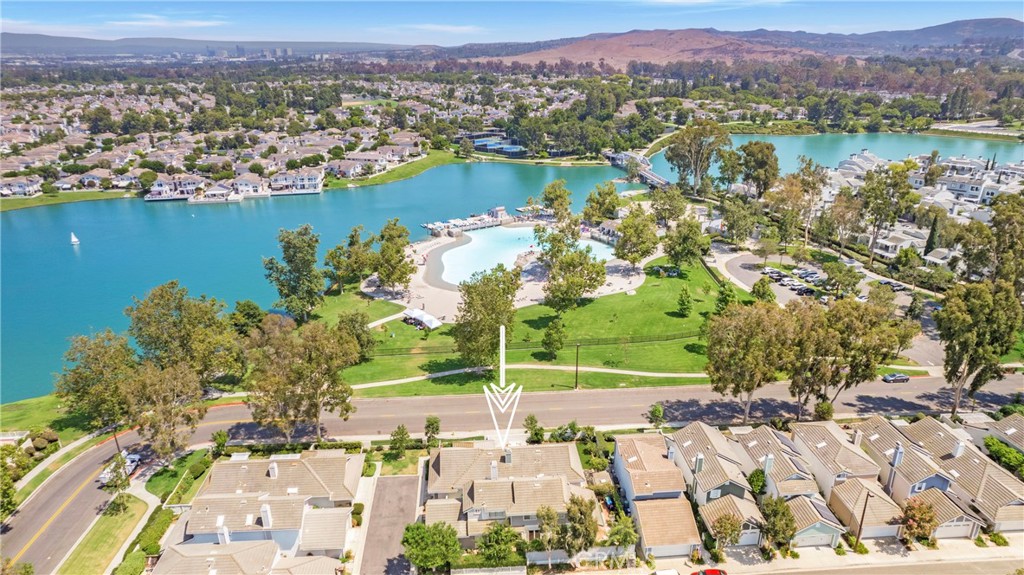 19 Spinnaker Irvine, CA 92614 - Photo 29 of 63 an aerial view of residential houses with outdoor space and river