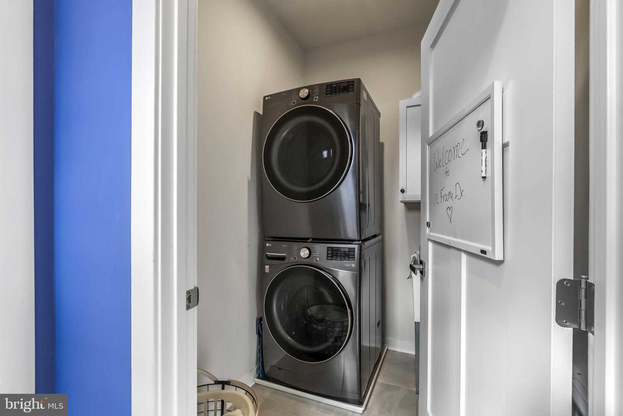 112 Frame Drive Coatesville, PA 19320 - Photo 38 of 55 a utility room with dryer and washer