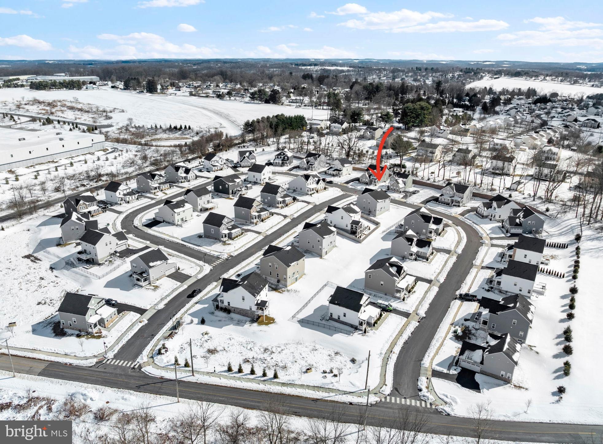 112 Frame Drive Coatesville, PA 19320 - Photo 54 of 55 an aerial view of a city
