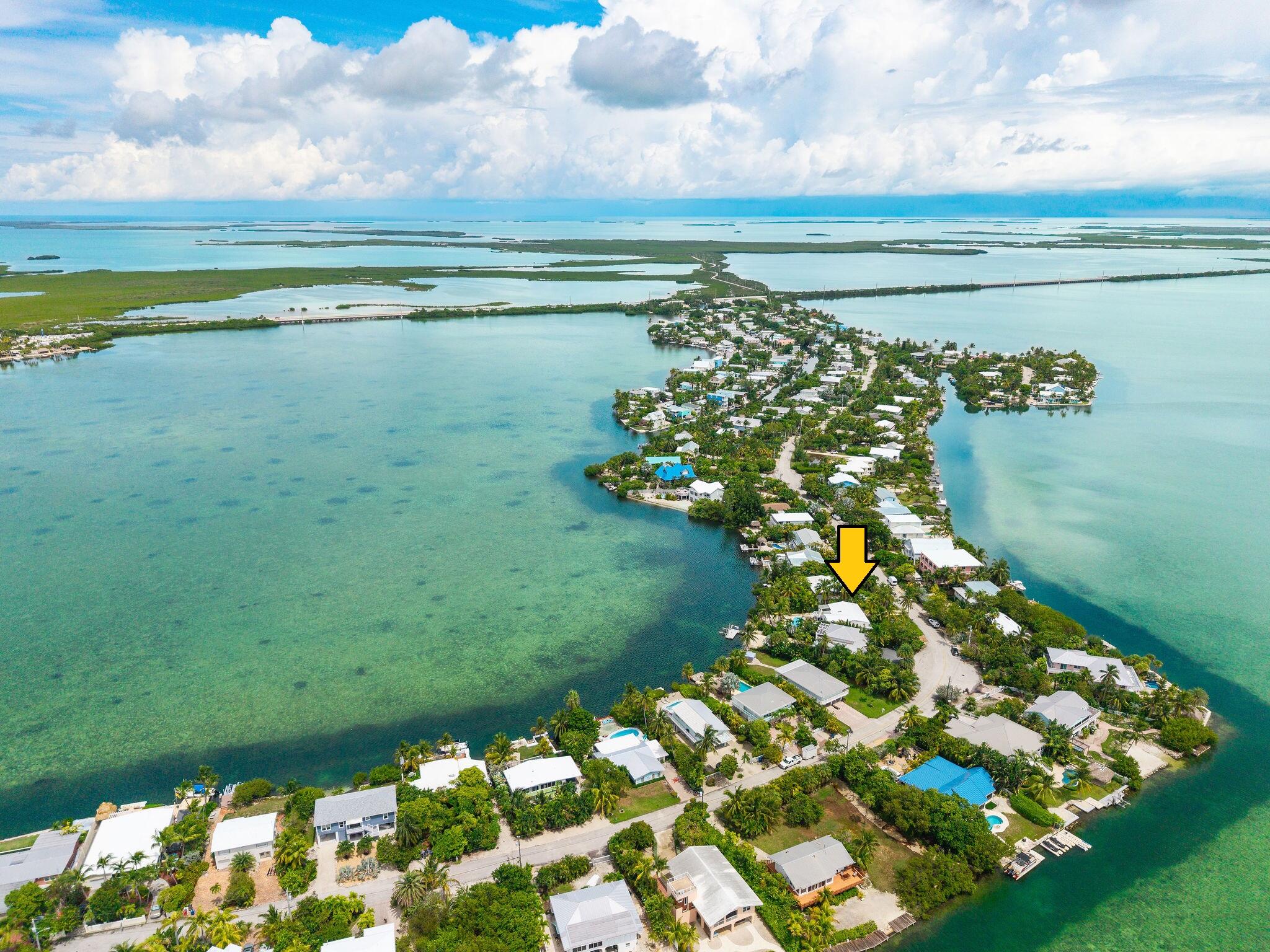 78 Bay Drive Key West, FL 33040 - Photo 115 of 116 a view of a lake with a big yard