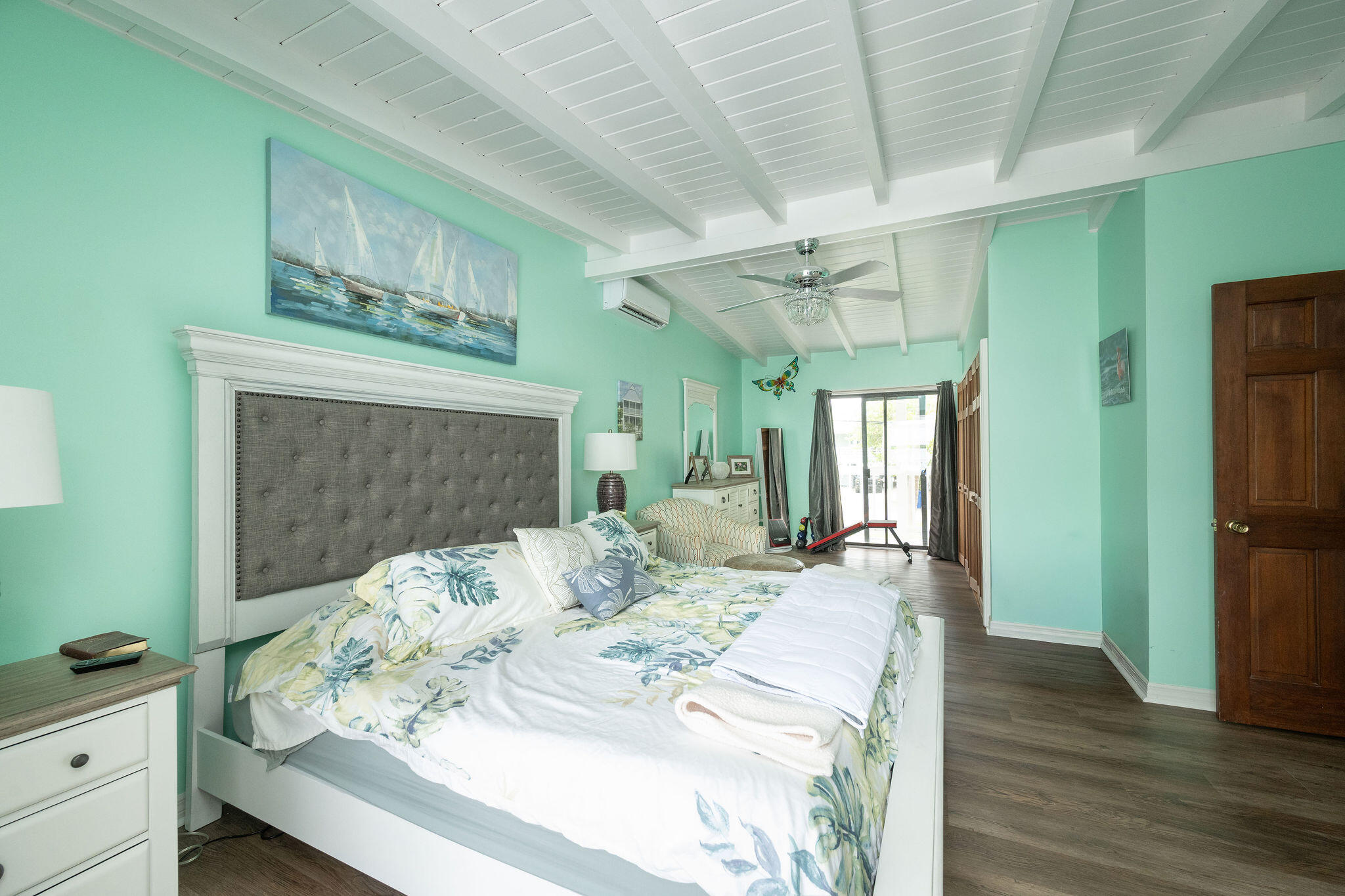 78 Bay Drive Key West, FL 33040 - Photo 33 of 116 a bed room with furniture and a fireplace