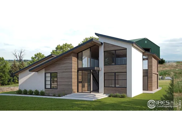 a view of a house with a patio