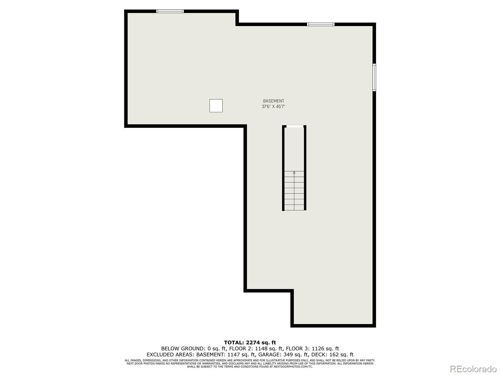 18235 Caffey Drive Parker, CO 80134 - Photo 38 of 38 a picture of a floor plan