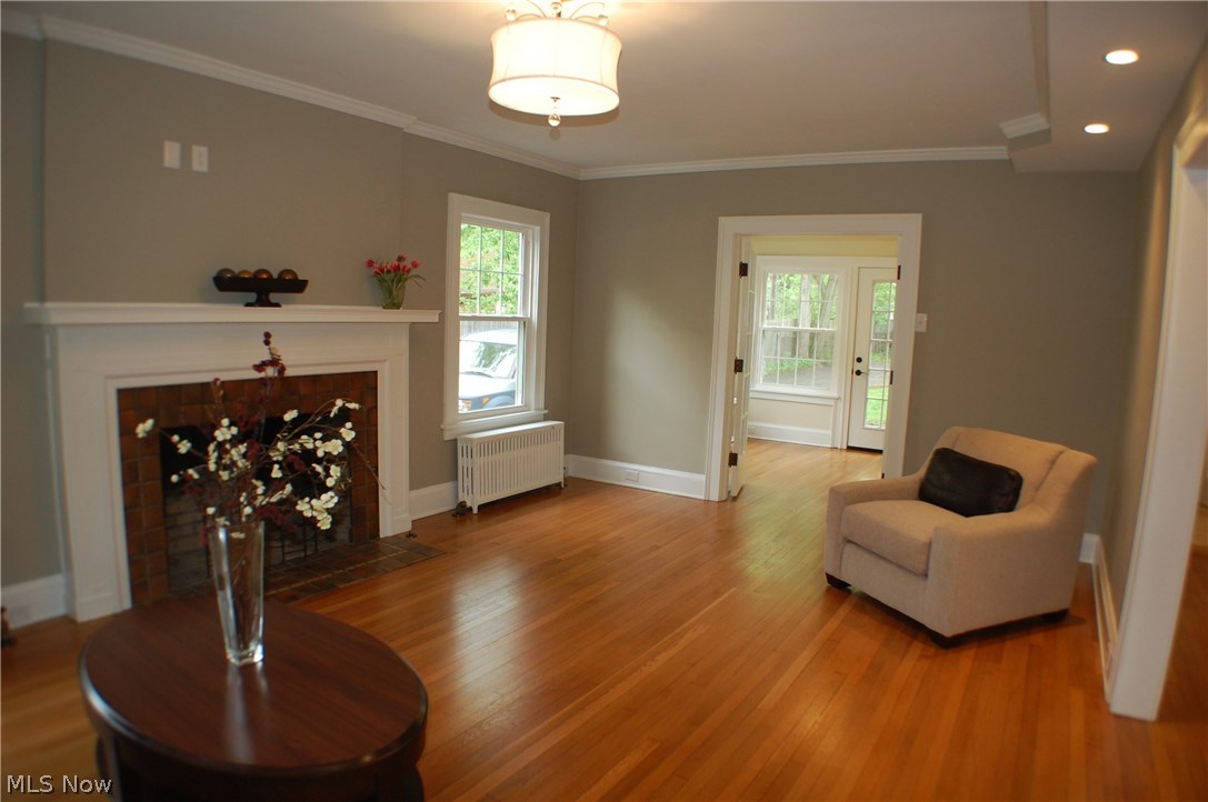2277 Lamberton Road Cleveland, OH 44118 - Photo 7 of 34 Welcoming and so wonderful for entertaining...living room is to the left of foyer as you enter home and this leads to the extra room at the rear of the home