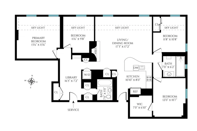 $2,100,000 | 400 West 23rd Street, Unit 6JK | Chelsea