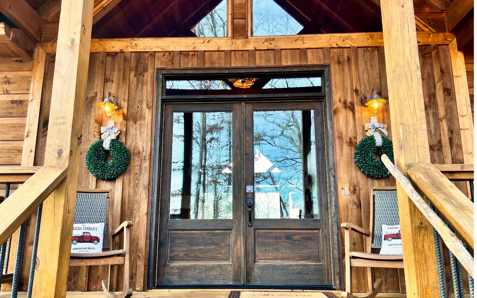 62 Woodhaven Road Blue Ridge, GA 30513 - Photo 2 of 4 a view of a entryway of the house