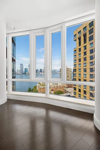 a view of city with balcony