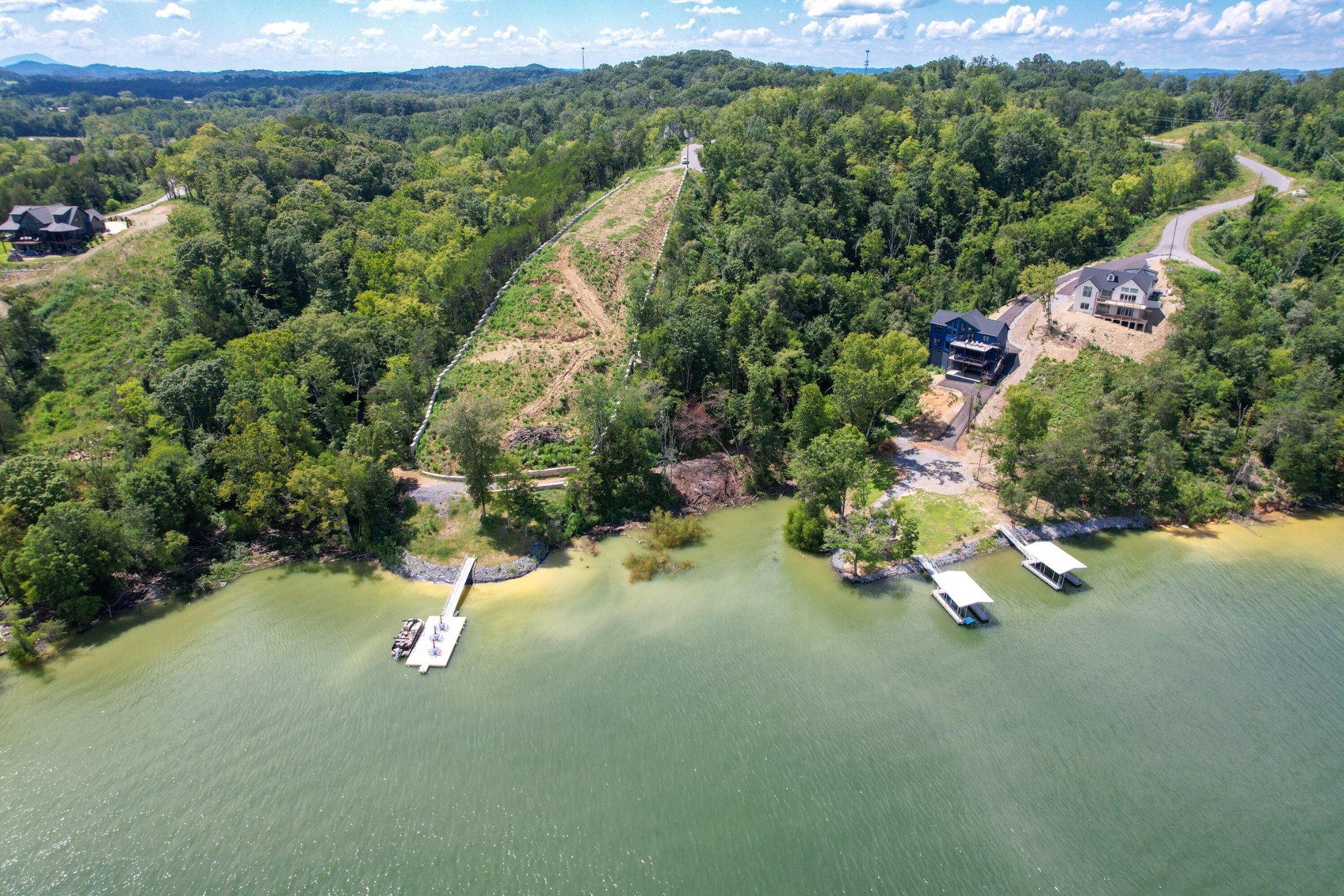 74 Clear Point Dandridge, TN 37725 - Photo 19 of 29 an aerial view of a house with a yard