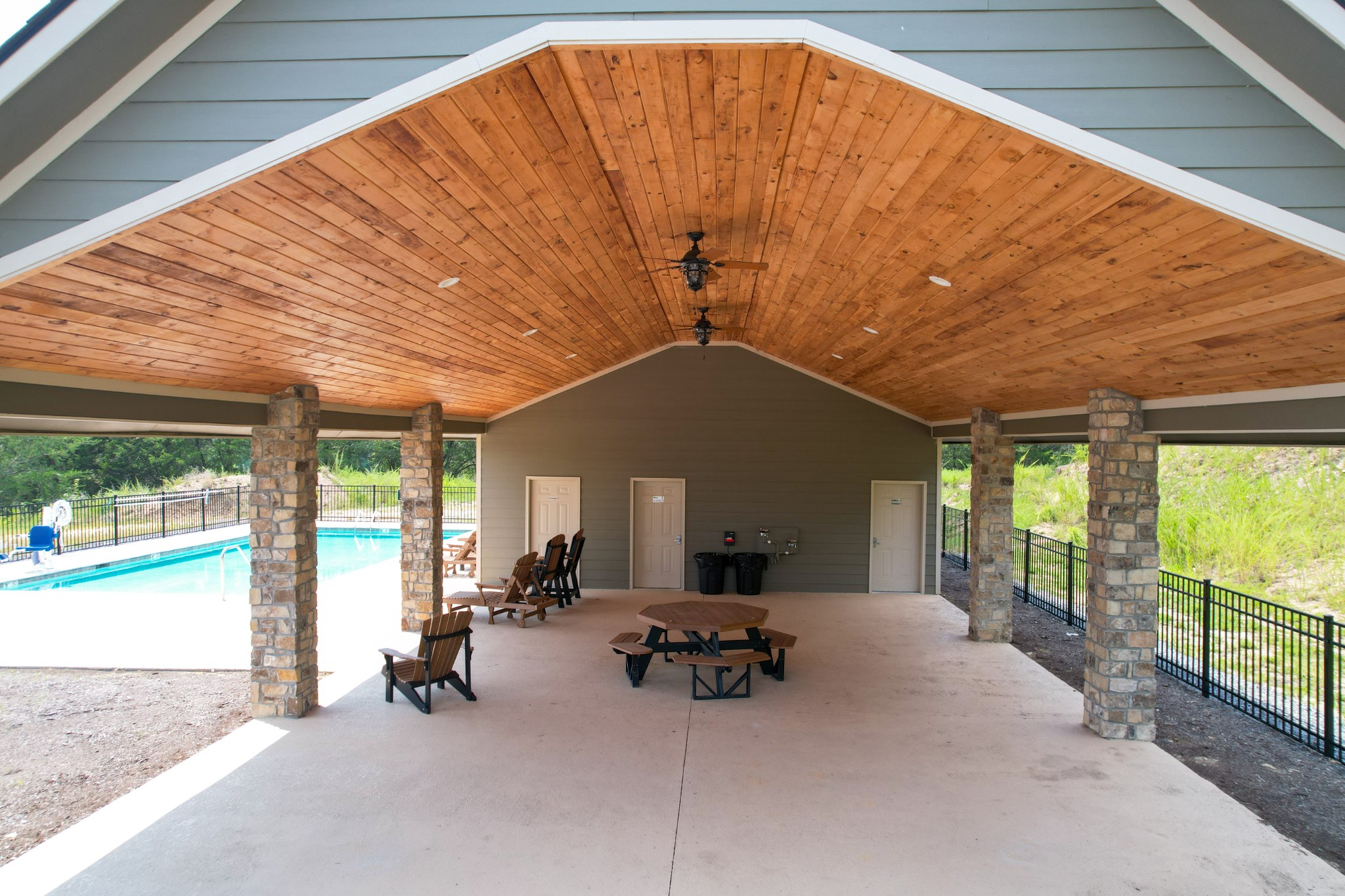 74 Clear Point Dandridge, TN 37725 - Photo 24 of 29 a view of a patio with a table chairs and a backyard
