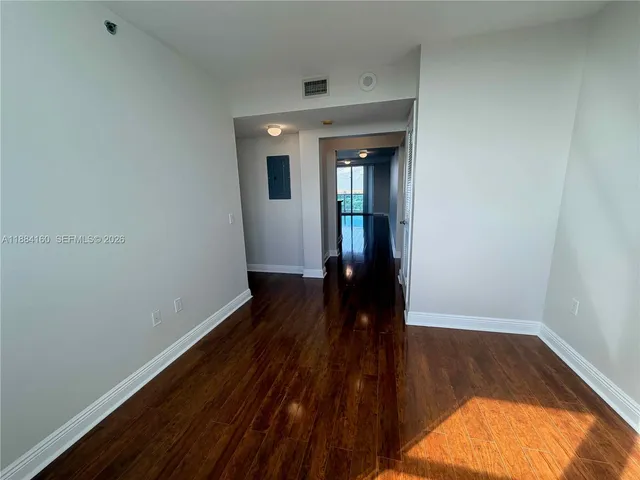 wooden floor in an empty room
