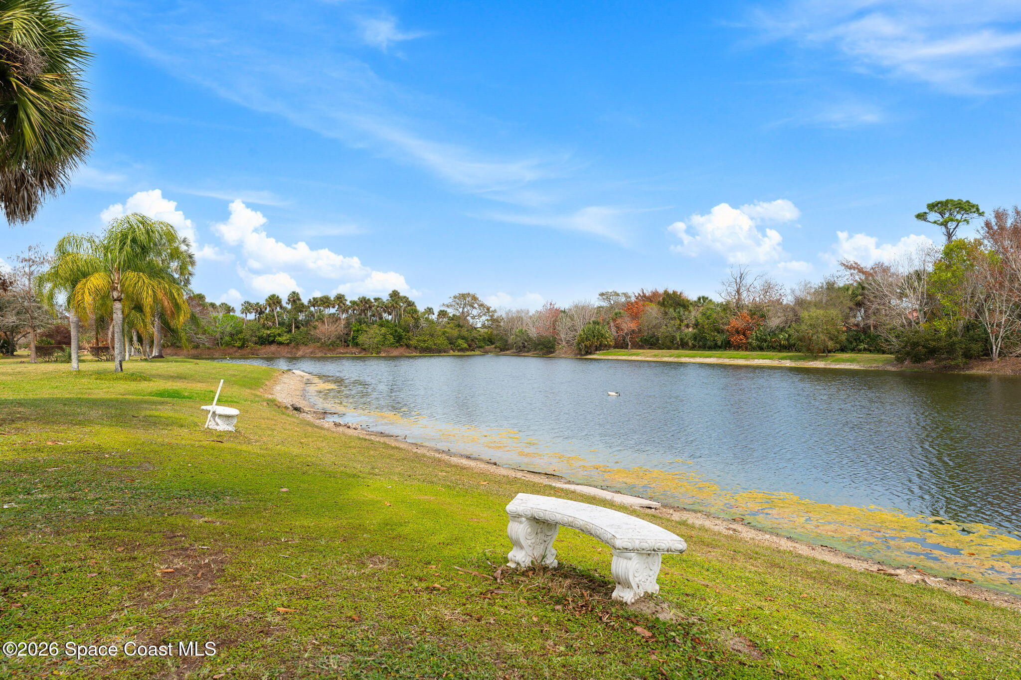 5137 Royal Paddock Way Merritt Island, FL 32953 - Photo 113 of 132 a view of a lake with a big yard