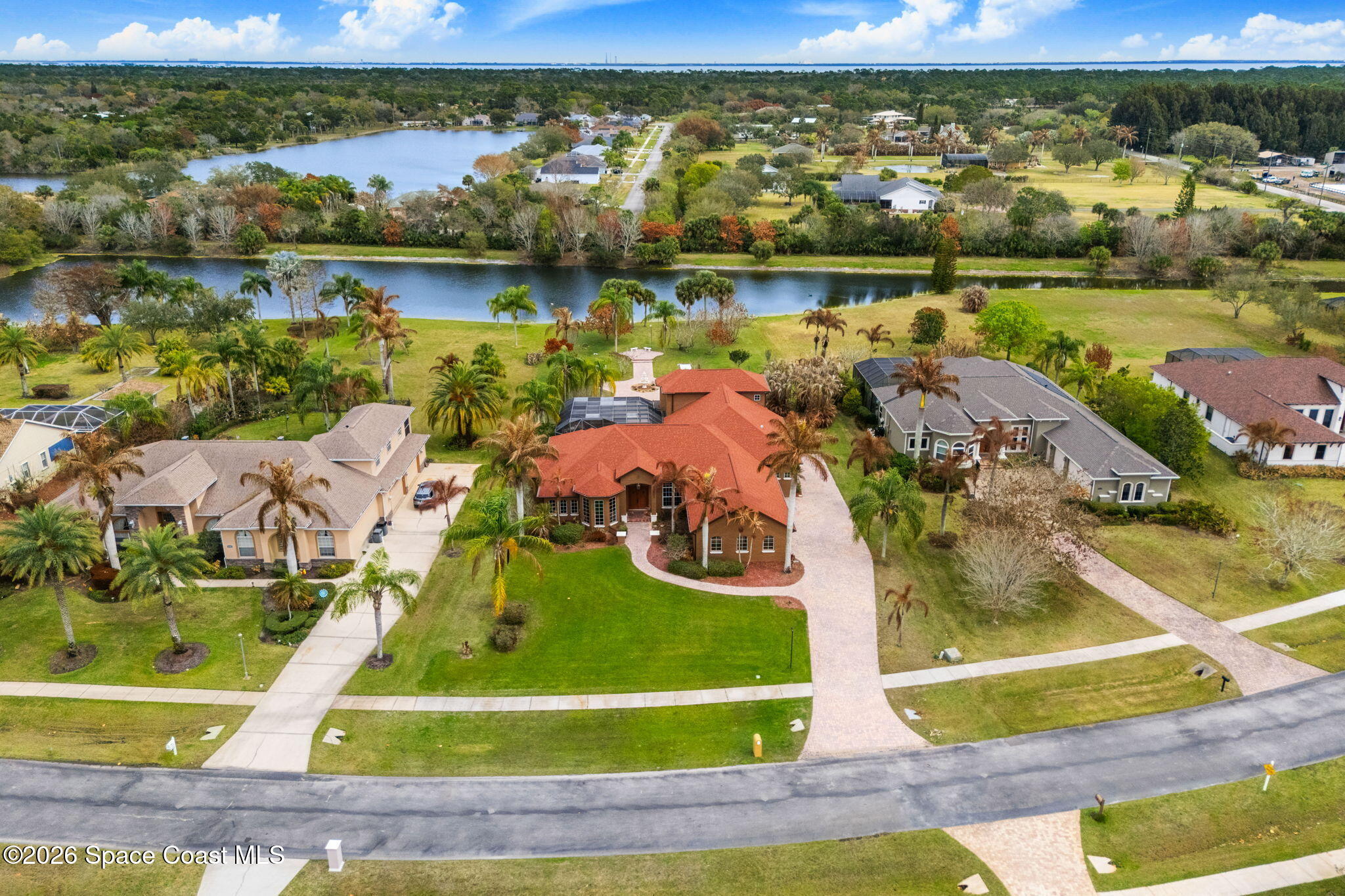 5137 Royal Paddock Way Merritt Island, FL 32953 - Photo 129 of 132 a view of lake