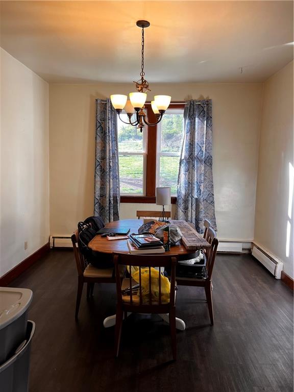 110 Walters Street Derry, PA 15627 - Photo 4 of 16 a view of a dining room with furniture and window