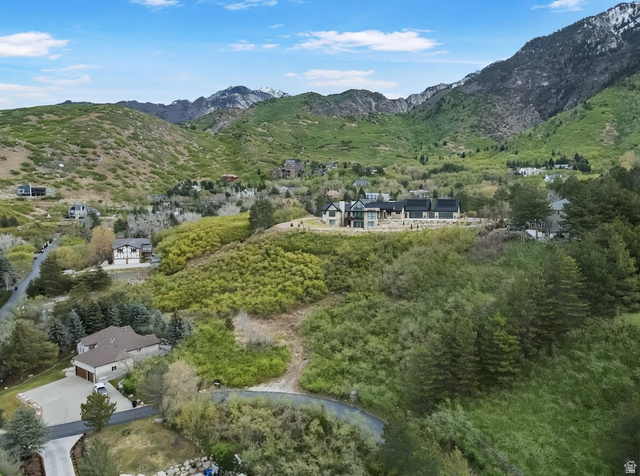 10667 Hidden Ridge Lane Sandy, UT 84092 - Photo 14 of 21 Drone / aerial view of mountains