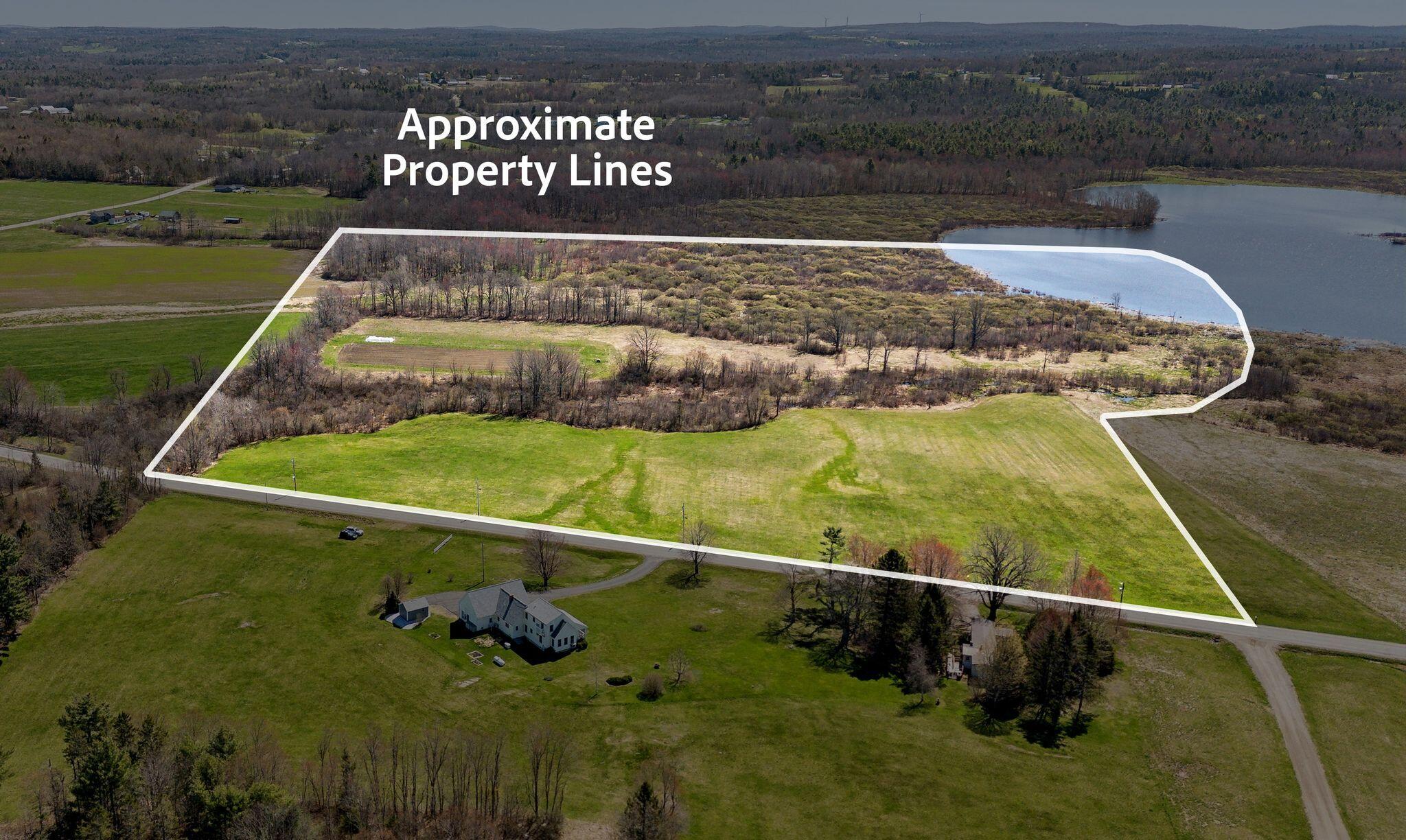 0 Pond Road Albion, ME 04910 - Photo 2 of 5 mls_Approx Prop Lines (1)