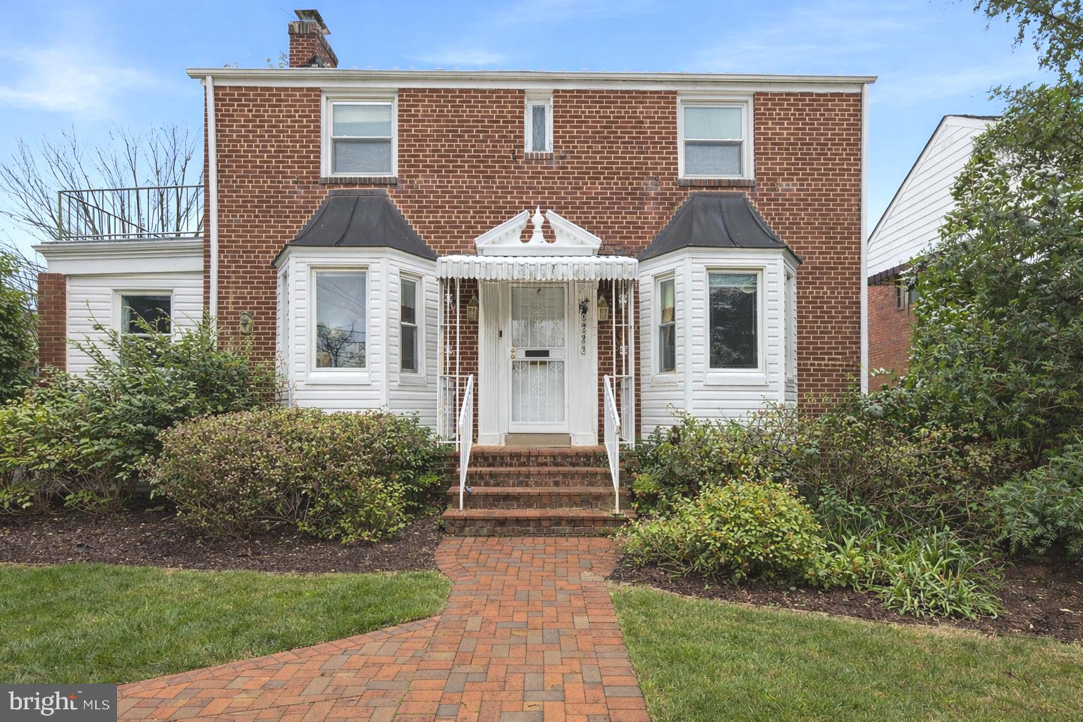 6525 13th Street Northwest Washington, DC 20012 - Photo 5 of 22 Stately exterior and gorgeous landscaping