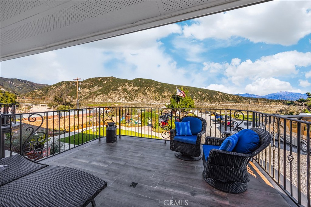 3070 Lytle Creek Road Lytle Creek, CA 92358 - Photo 25 of 68 a view of a city from a balcony