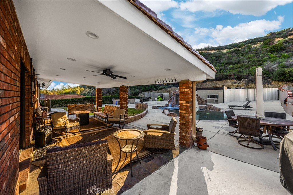 3070 Lytle Creek Road Lytle Creek, CA 92358 - Photo 43 of 68 a view of a chairs and tables in the patio
