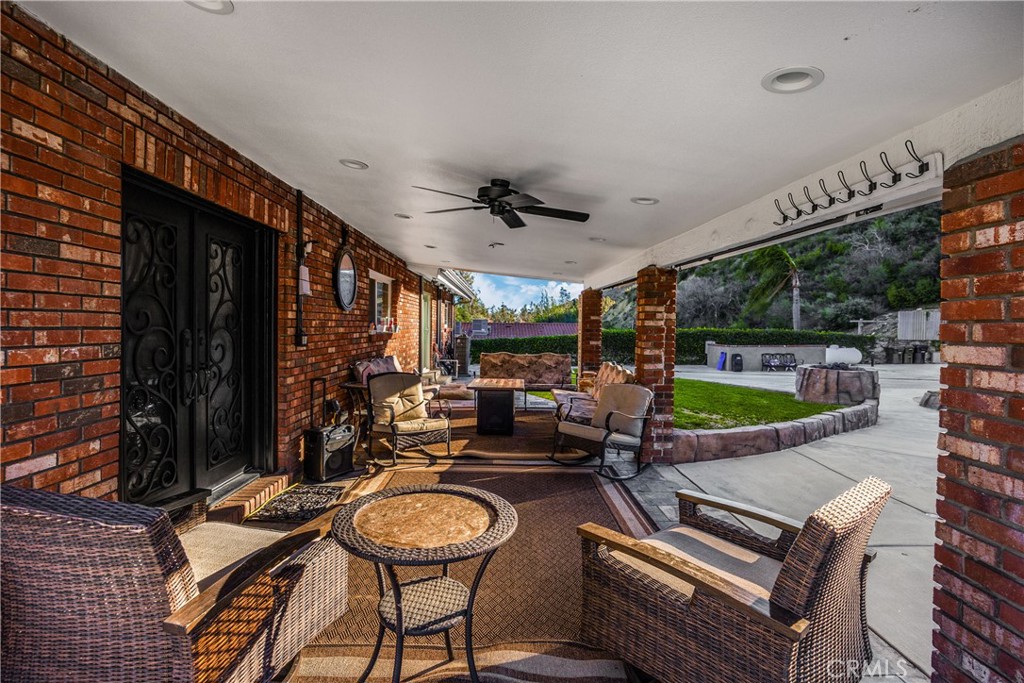 3070 Lytle Creek Road Lytle Creek, CA 92358 - Photo 44 of 68 a outdoor space with patio furniture and a grill