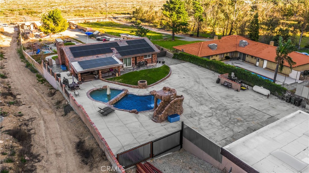 3070 Lytle Creek Road Lytle Creek, CA 92358 - Photo 64 of 68 an aerial view of a house with outdoor space