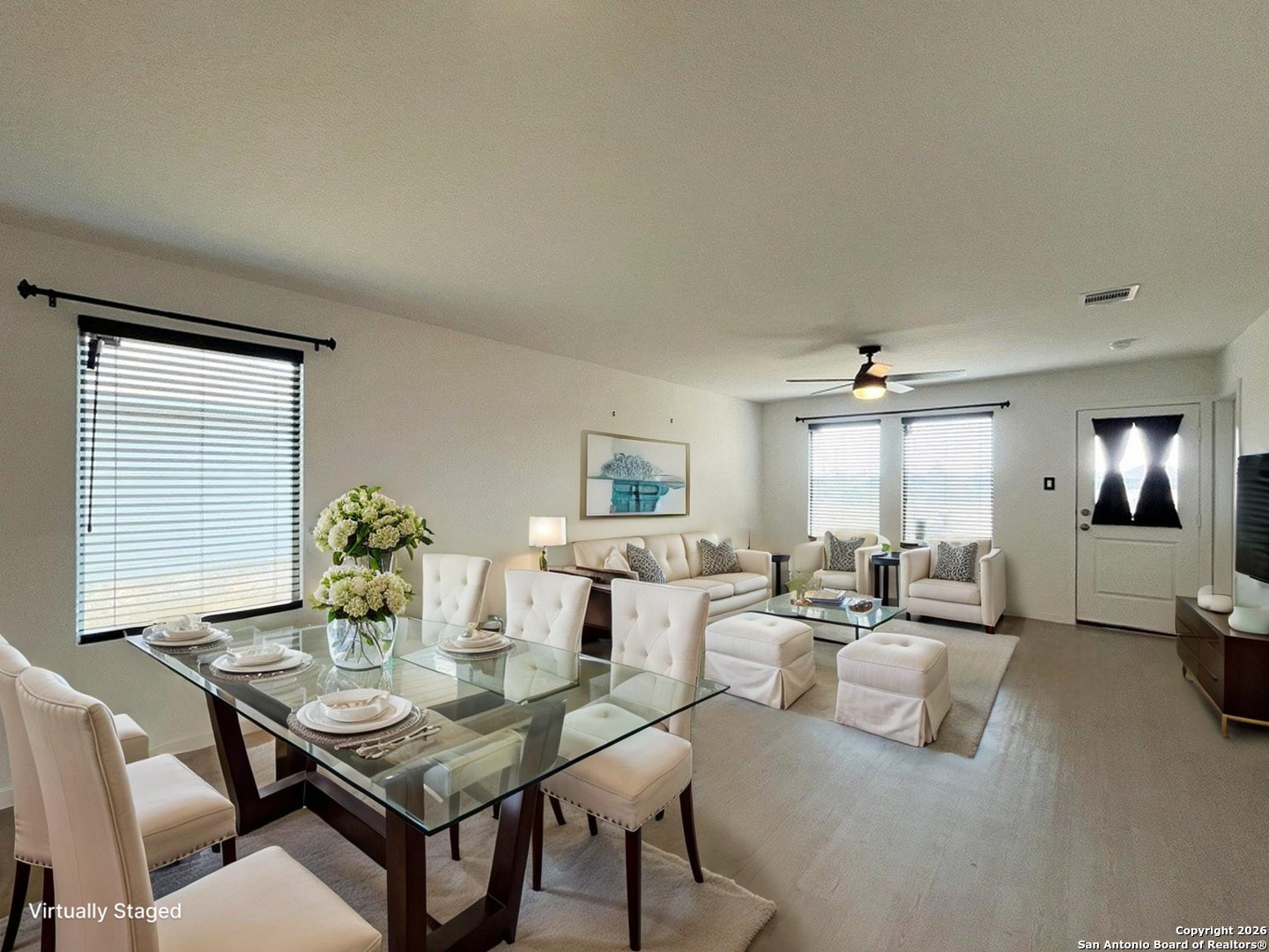 248 Cowboy Ridge Pleasanton, TX 78064 - Photo 2 of 37 a living room with furniture and a large window