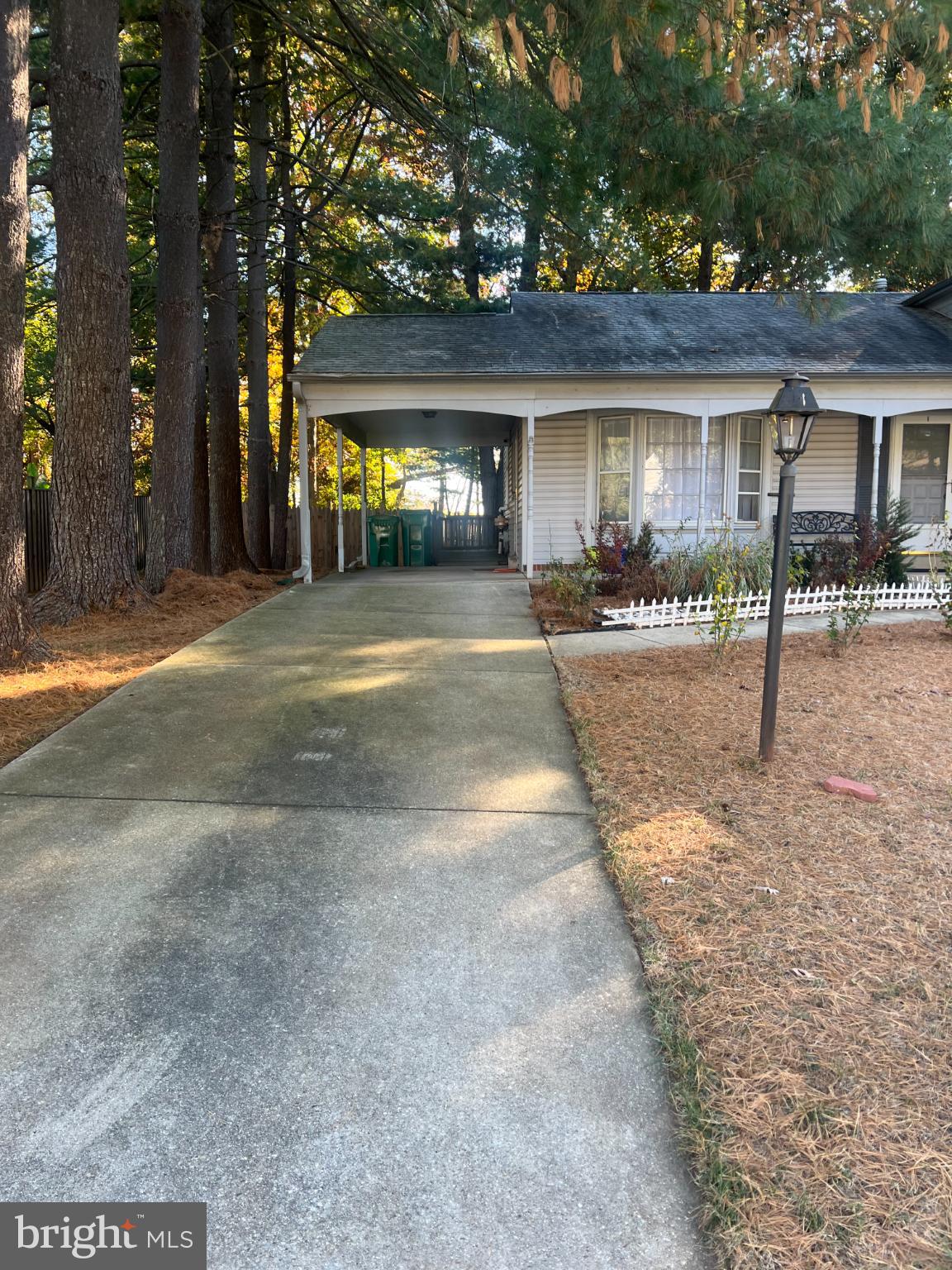 a view of a house with a outdoor space