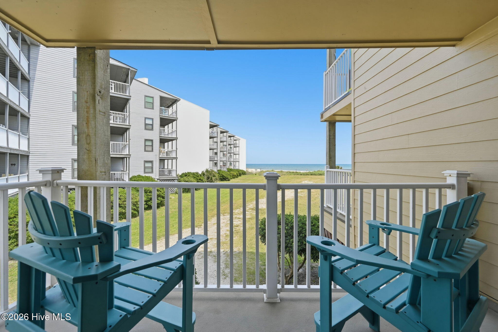 1866 New River Inlet Road, Unit 3101C North Topsail Beach, NC 28460 - Photo 5 of 30 Ocean Side Deck
