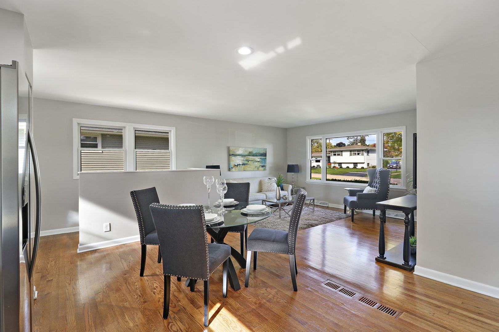 111 Wagner Drive Cary, IL 60013 - Photo 6 of 23 a view of a dining room with furniture and a window