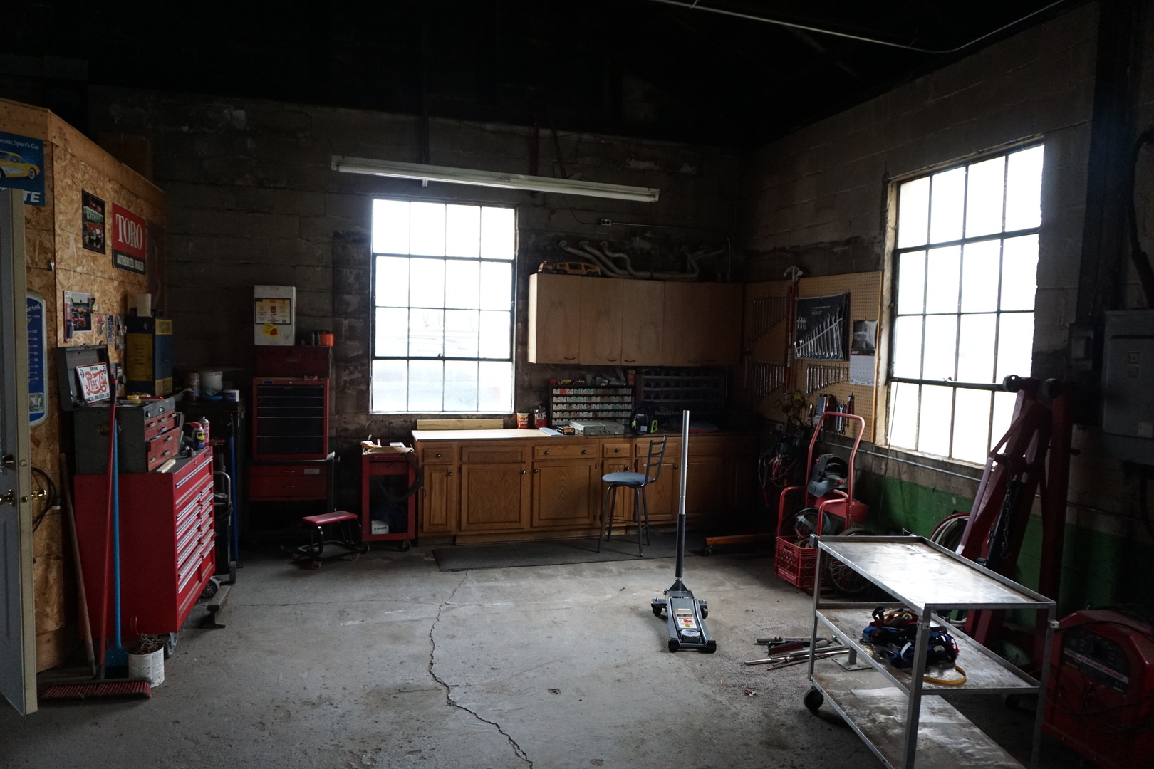 110 South Front Street Danforth, IL 60930 - Photo 10 of 13 a room with furniture a window and gym equipment