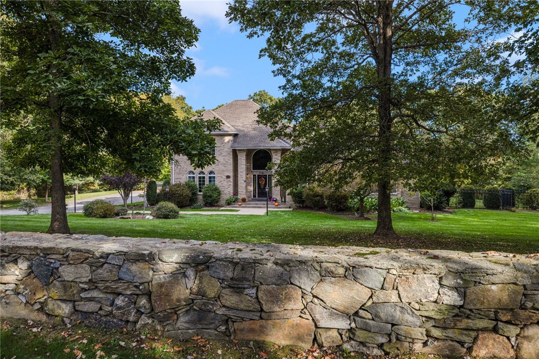 195 Ridge Road South Kingstown, RI 02879 - Photo 47 of 50 The custom built stone walls set this property apart...your own estate haven.