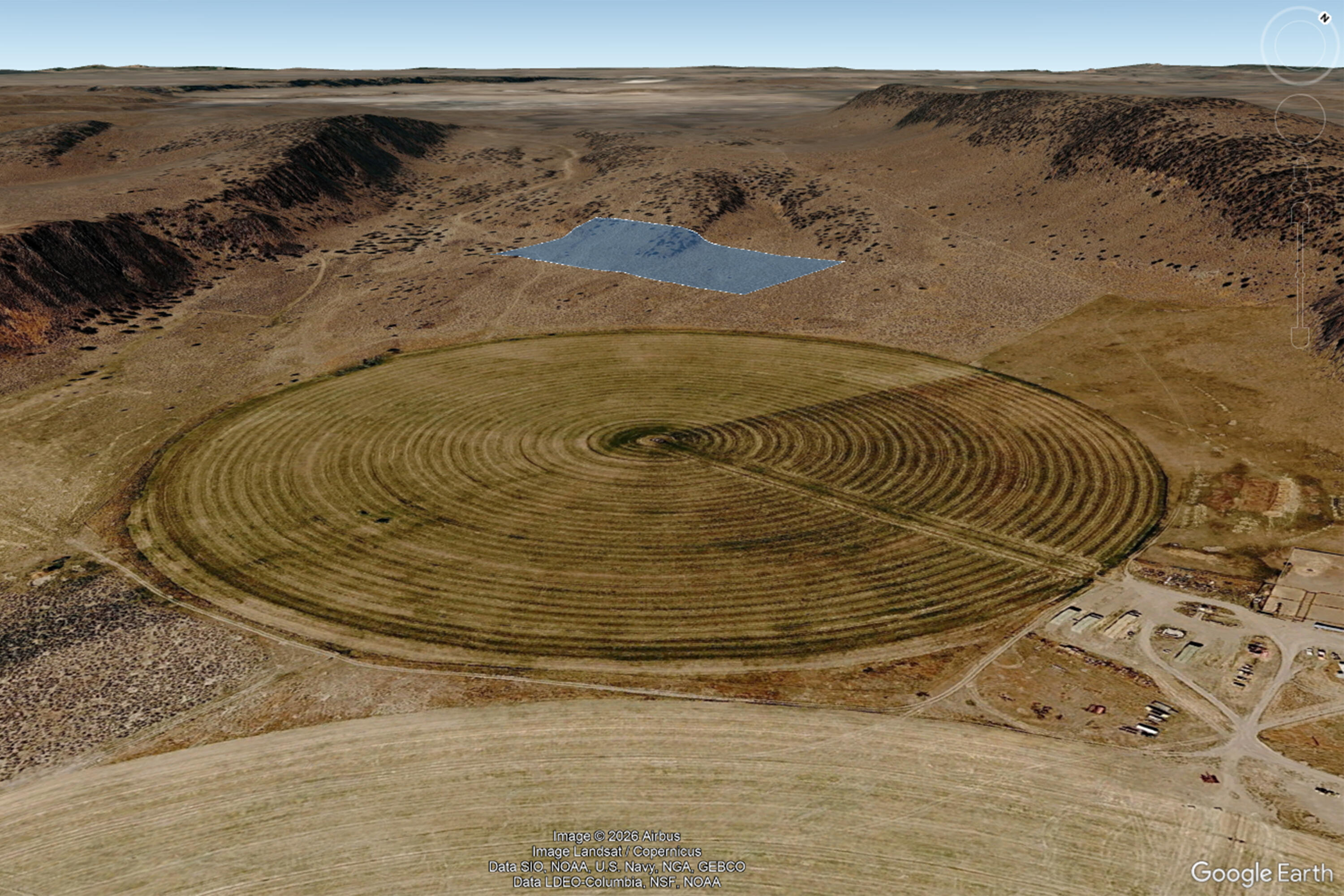 0 Butte Valley Road Riley, OR 97758 - Photo 1 of 15 Google Earth aerial looking northwest up Butte Valley.
