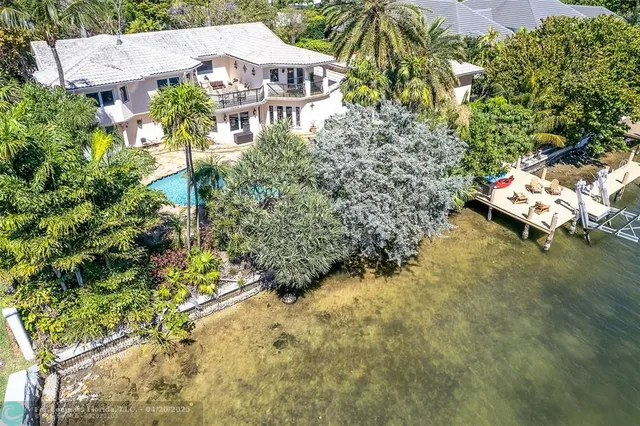 a view of a city with an ocean view