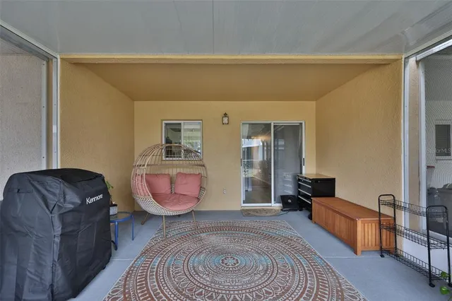 a bedroom with furniture and a couch