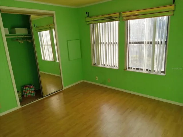 a view of a hallway with elevator