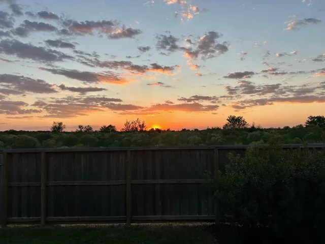 a view of a terrace with mountain view
