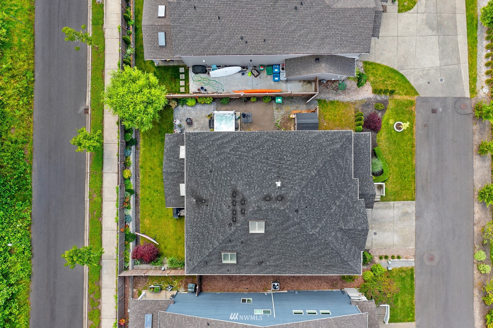 14114 163rd Place Southeast Renton, WA 98059 - Photo 30 of 33 an aerial view of residential houses with outdoor space