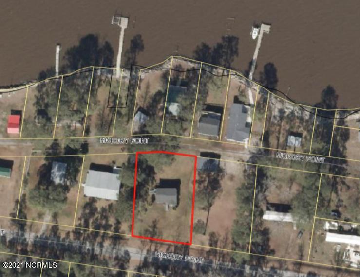 3015 Hickory Point Road Aurora, NC 27806 - Photo 17 of 18 aerial view of lot and house