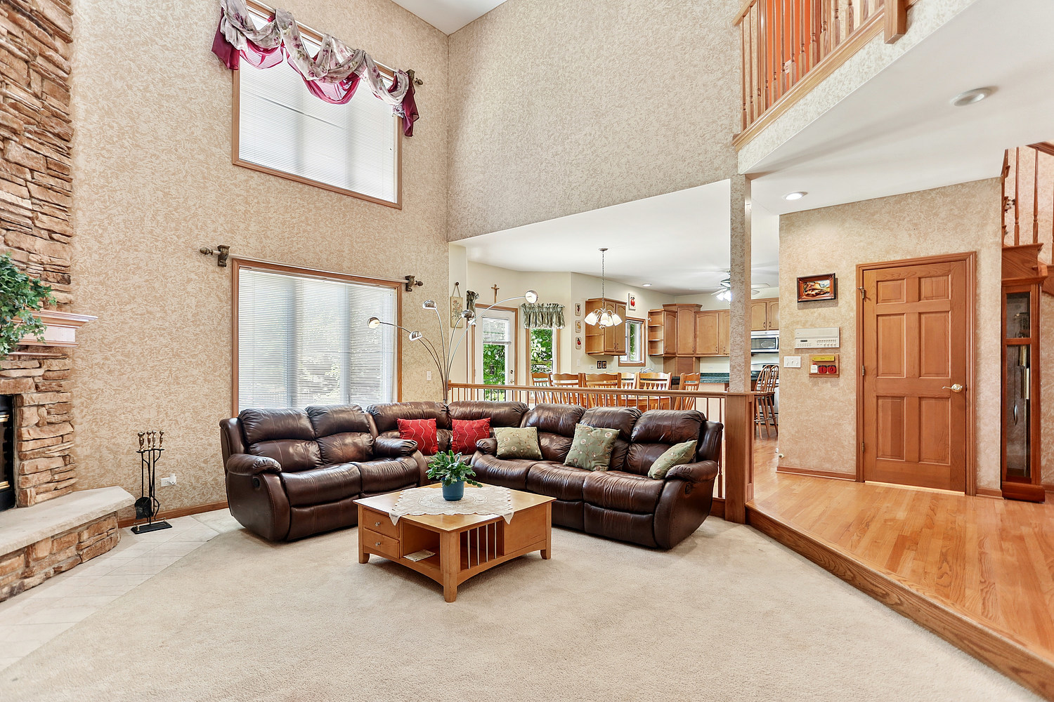 2708 High Meadow Road Naperville, IL 60564 - Photo 9 of 21 a living room with furniture and a large window