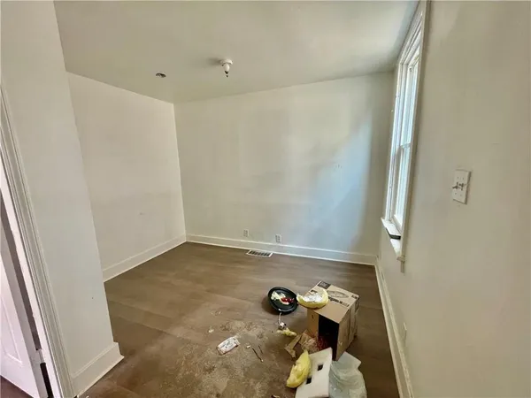 a view of a livingroom with a fireplace